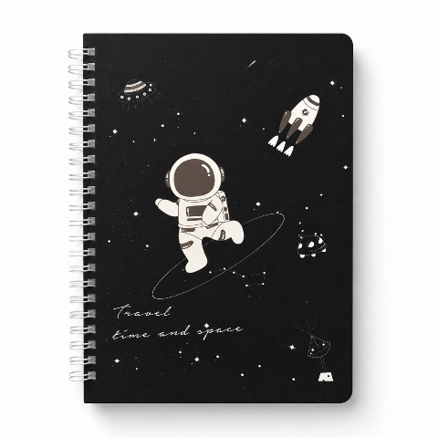 Astronaut Notebook – A5 Soft Cover