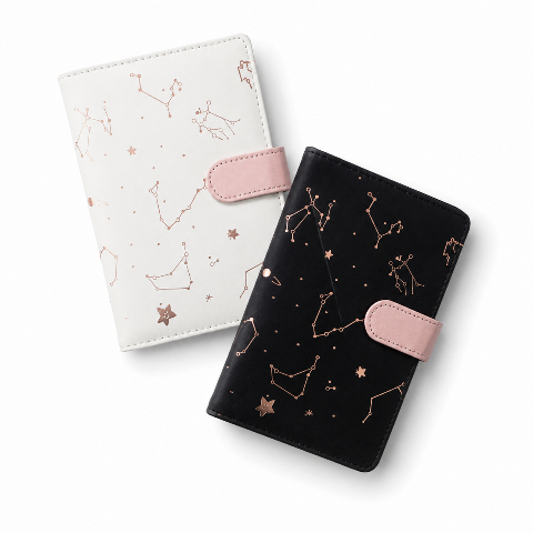 Constellations Leather Agenda – A6 Hard Cover