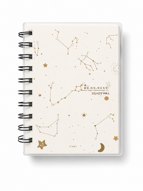 Constellations Mini Notebook – Plastic Cover