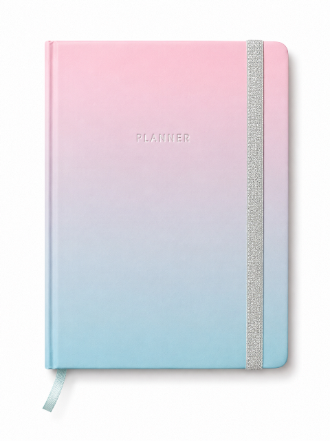 Gradient Planner (Pink) – A5 Hard Cover