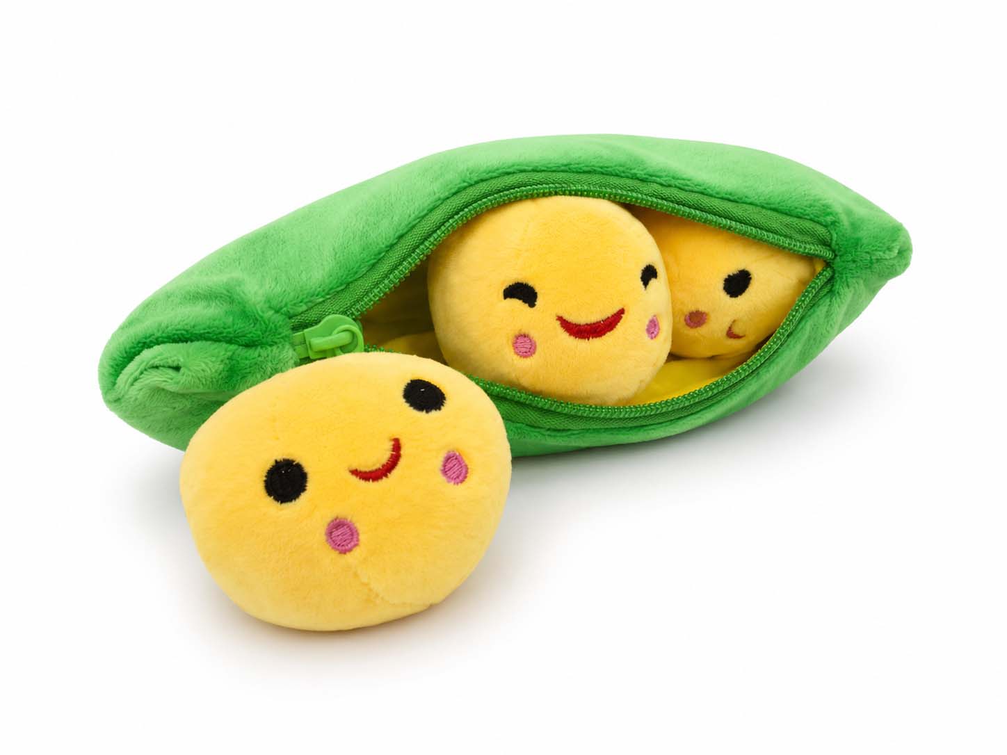 Peas Pencil Case Soft Toys