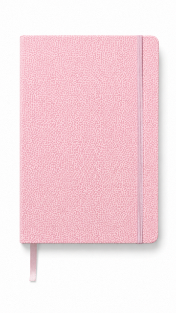 Pink Leather Bullet Journal – A5 Hard Cover
