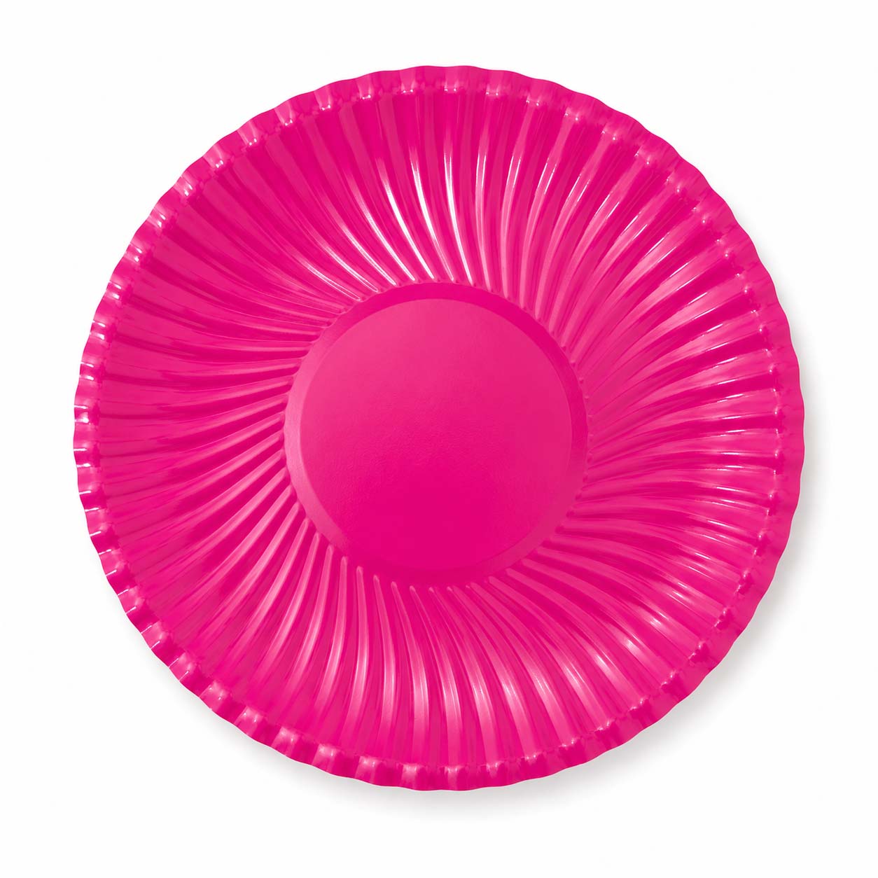 Fuchsia Paper Plates – Set of 10