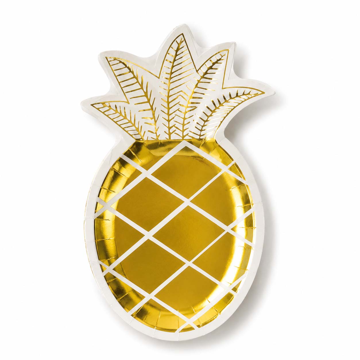 Pineapple Paper Plates – Set of 6