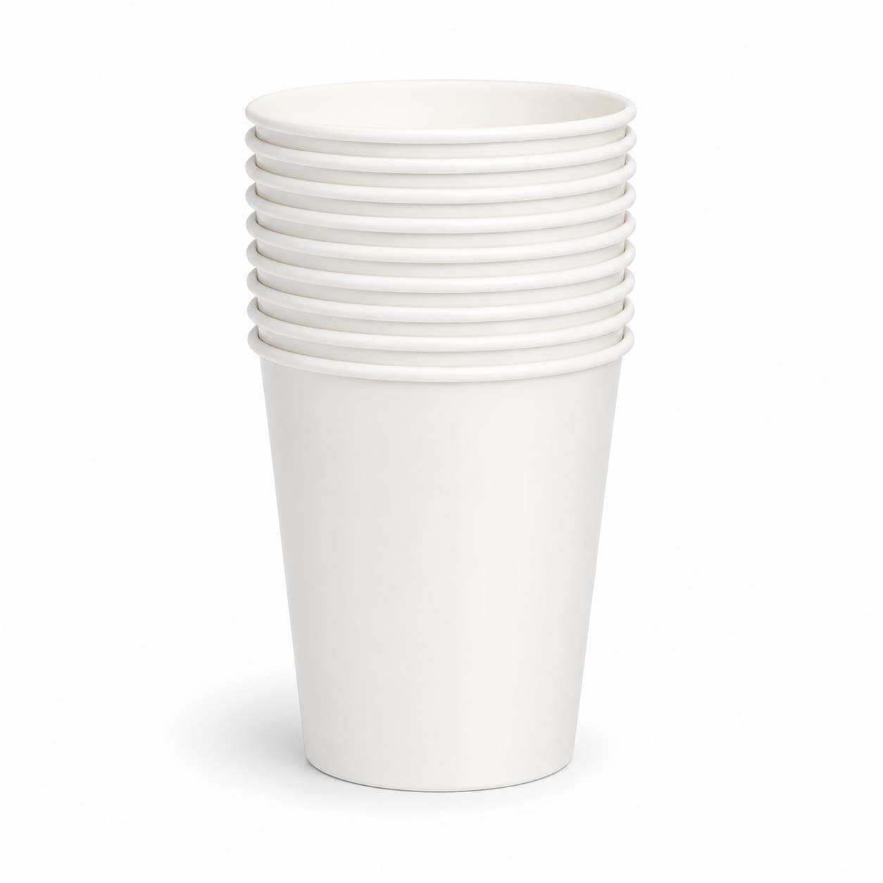 White Paper Cups – Set of 10