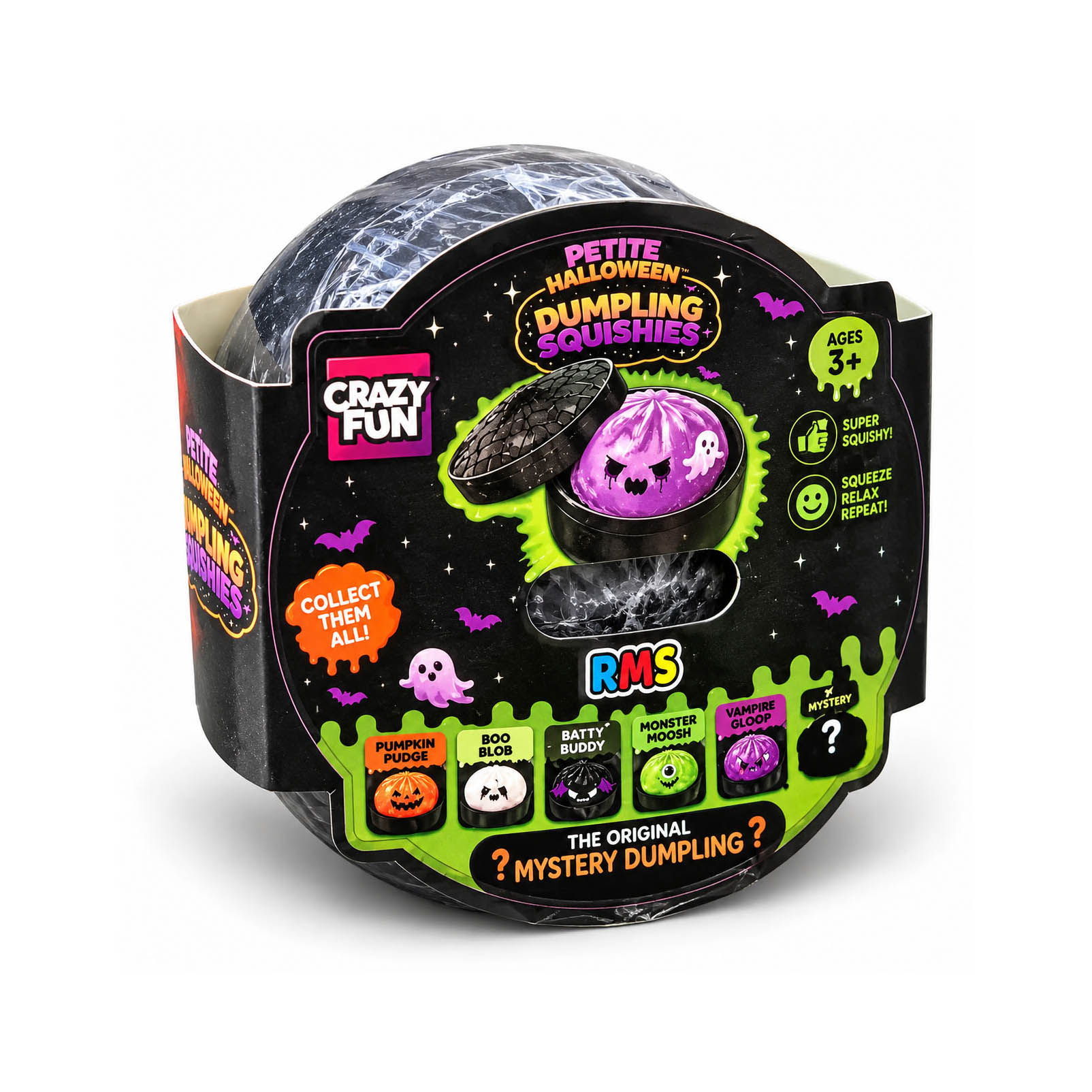 Dumpling Squishy Mystery Box, Halloween Dumplings Squishy